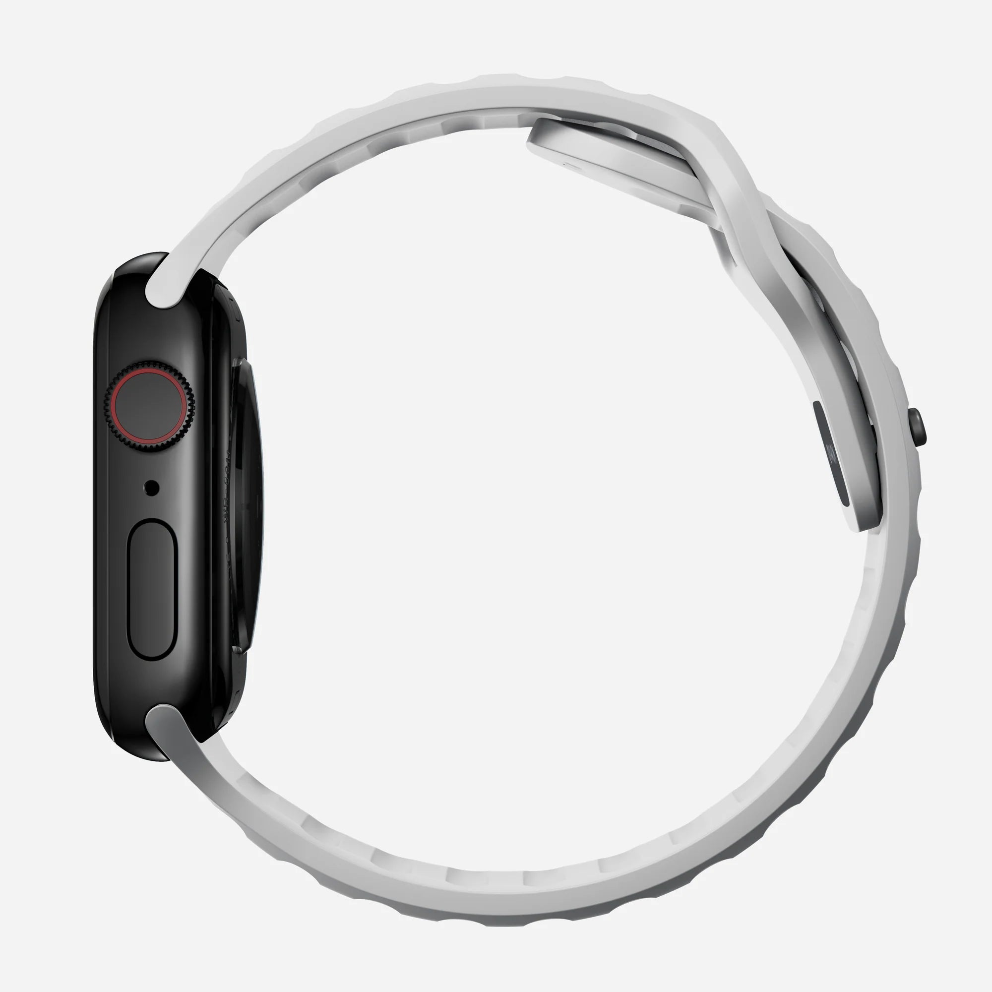 Nomad Correa silicona deportiva Apple Watch (gris lunar)