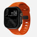 Nomad Correa silicona deportiva Apple Watch (ultra naranja)