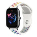 Correa deportiva Amazfit GTS 3 (blanca/arcoíris)