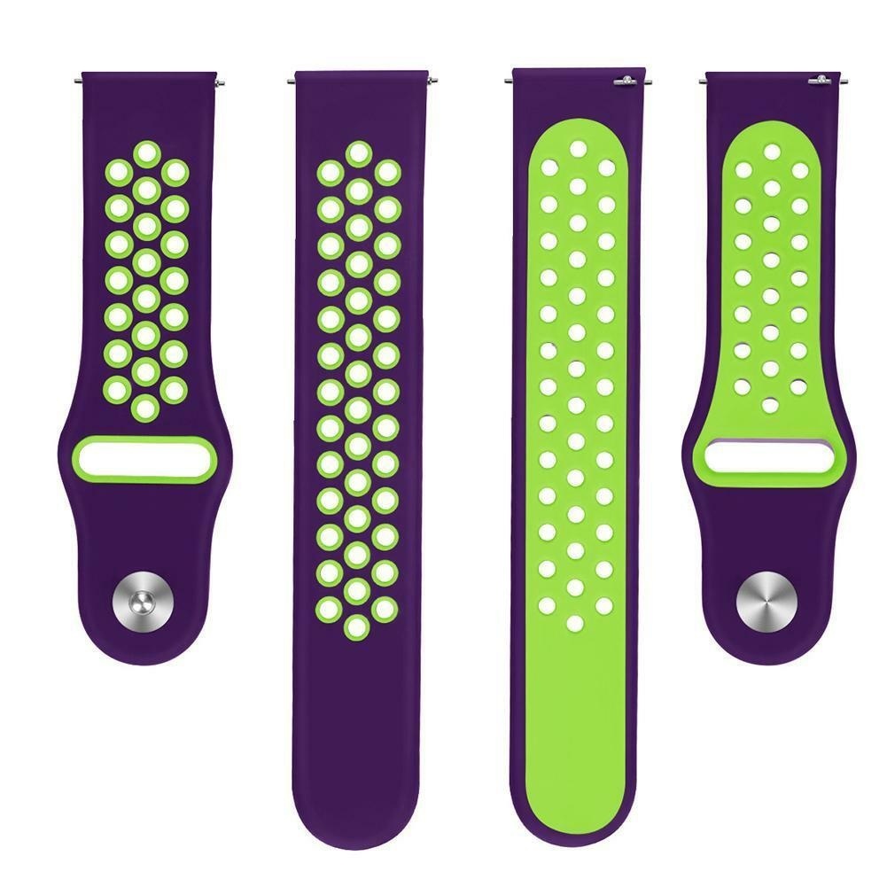 Correa deportiva Coros Apex 46mm (morado/verde)