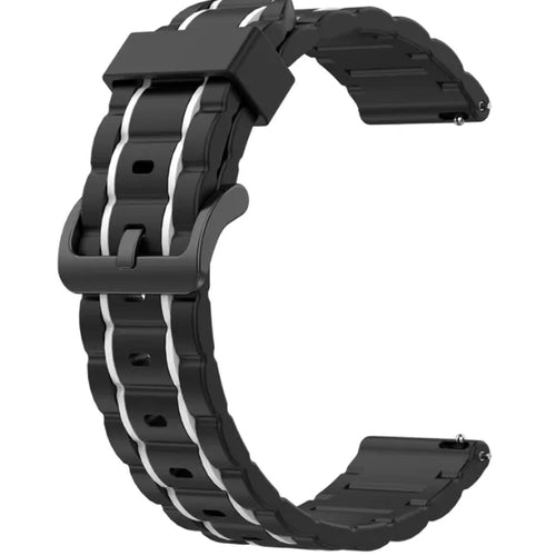 Suunto 9 Peak Sport Strap with Buckle (Black/White)