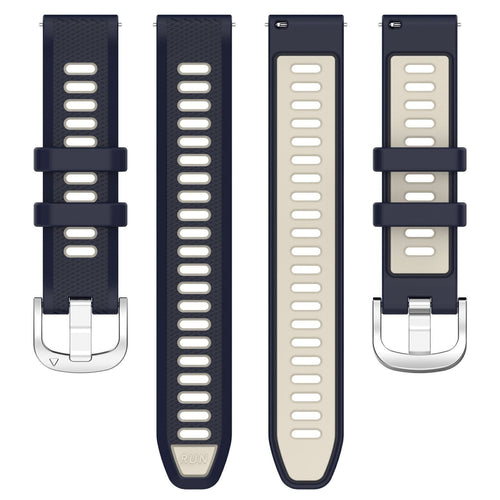 Coros Apex 42mm Sport Strap With Buckle (Dark Blue/Beige)