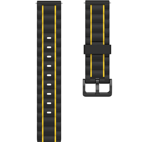 sport gesp band zwart geel 3