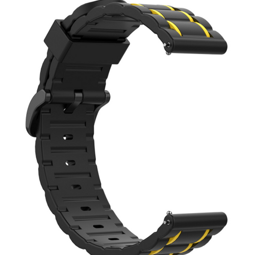 Suunto Race (S) Sport Strap with Buckle (Black/Yellow)