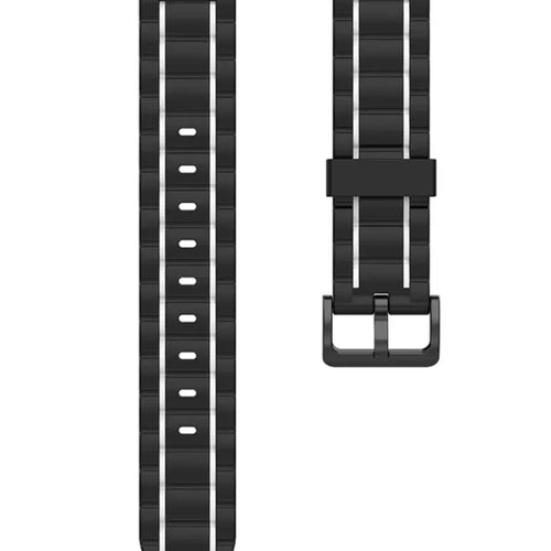 Suunto Vertical Sport Strap with Buckle (Black/White)
