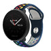 Polar Ignite 3 Sport Strap (Dark Blue/Rainbow)