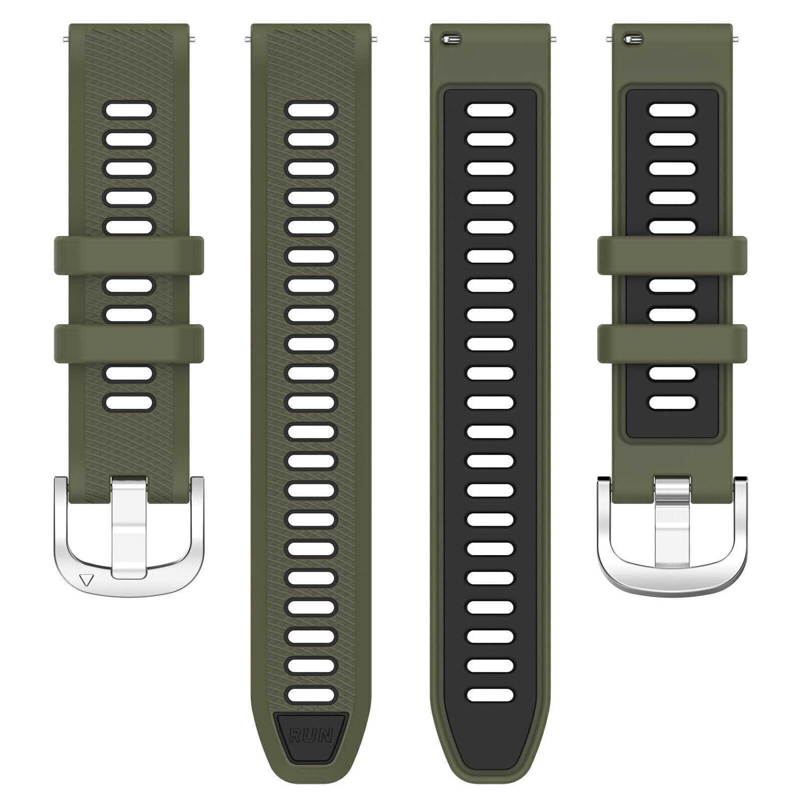 Garmin Approach S42 Sport Buckle Strap (Olive Green/Black)