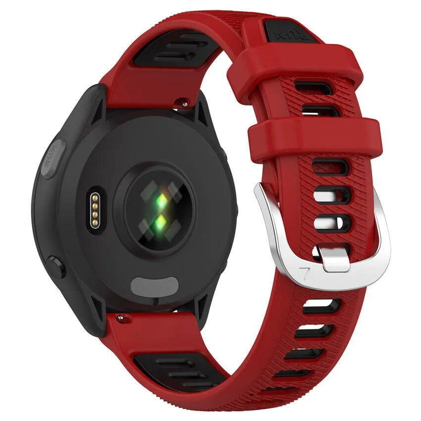 Correa deportivo con hebilla Coros Pace Pro (rojo/negro)
