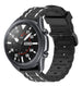 Correa deportiva hebilla Galaxy Watch 3 45mm (negro/blanco)