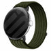 Google Pixel Watch 3 - 45mm Ultra Thin Nylon Strap (Dark Green)