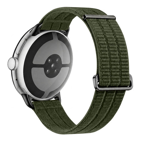 Correa nylon air Google Pixel Watch 3 - 45mm (verde oscuro)