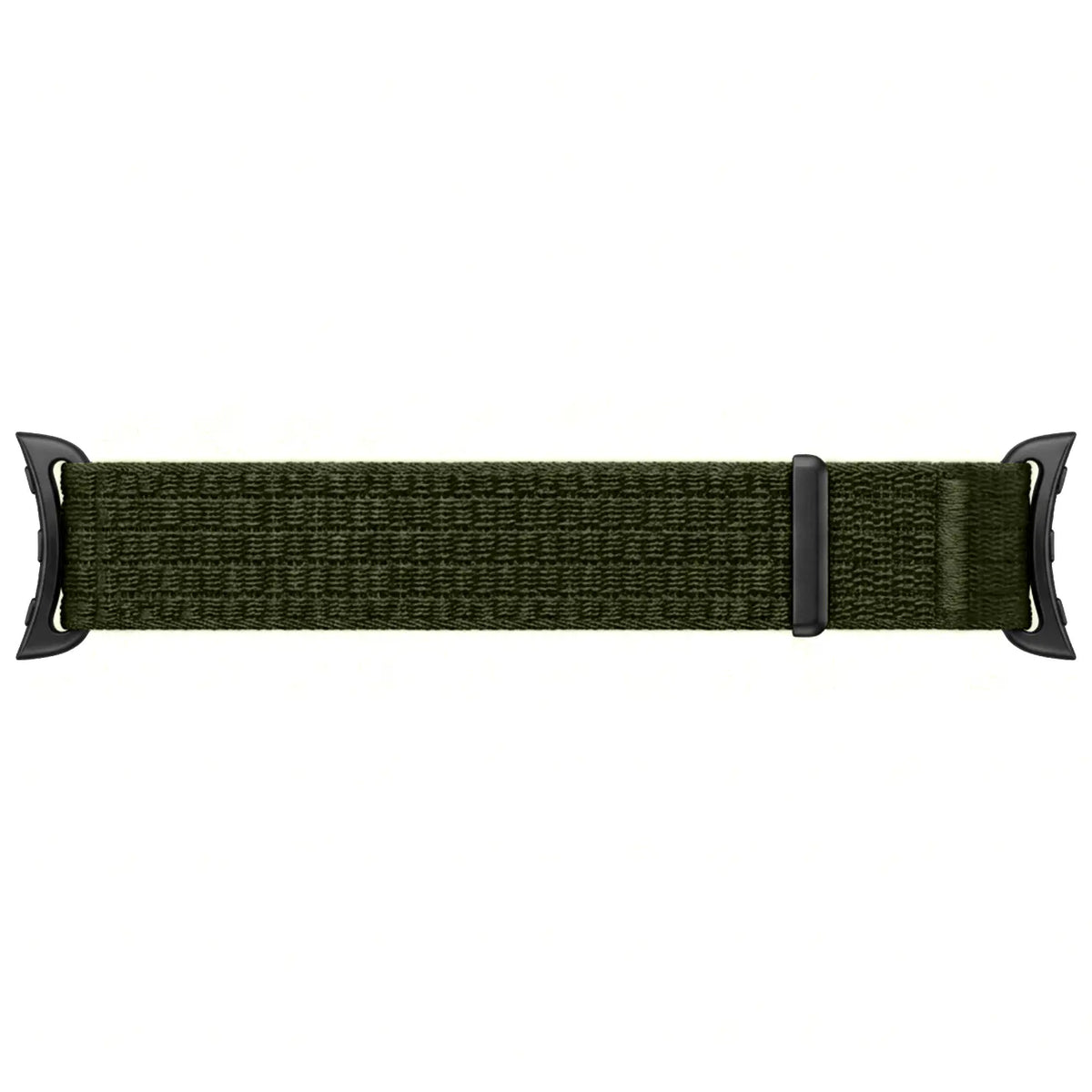 Google Pixel Watch 4 - 45mm Ultra Thin Nylon Strap (Dark Green)