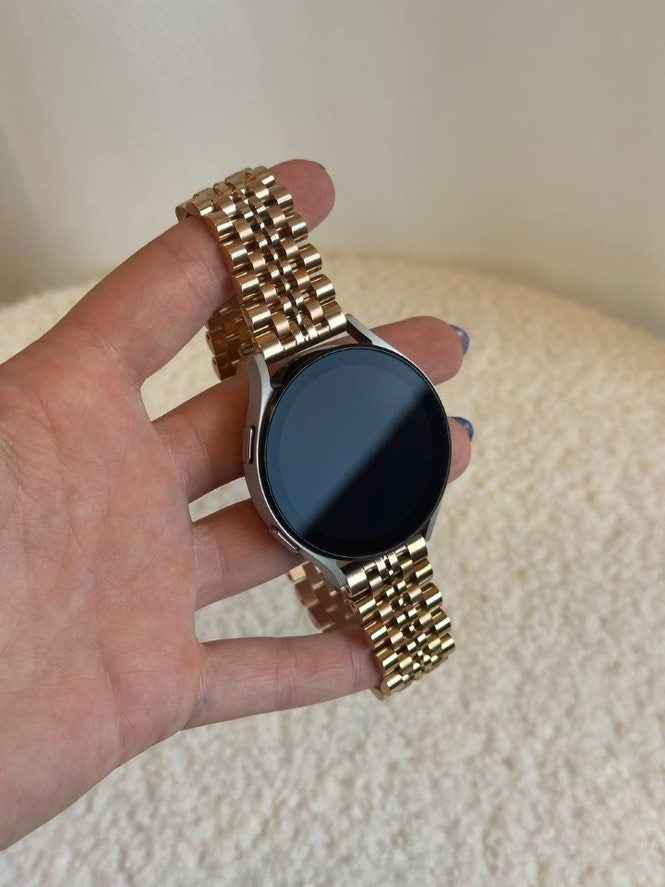 xoxo Wildhearts Samsung Galaxy Watch 42mm Steel Strap (Rose Gold)