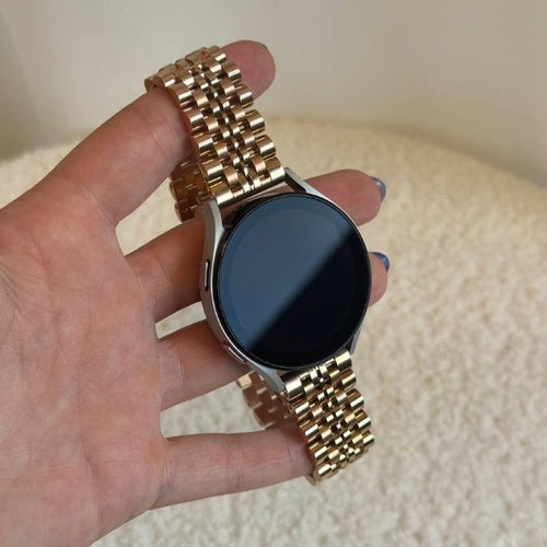 Correa acero xoxo Wildhearts Fossil Gen 5e 44mm (rosado/dorado)