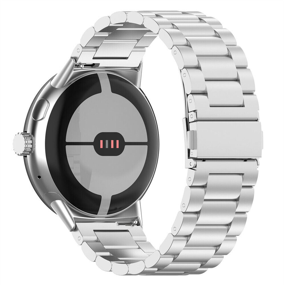 Google Pixel Watch 4 - 41mm Steel Strap (Silver)