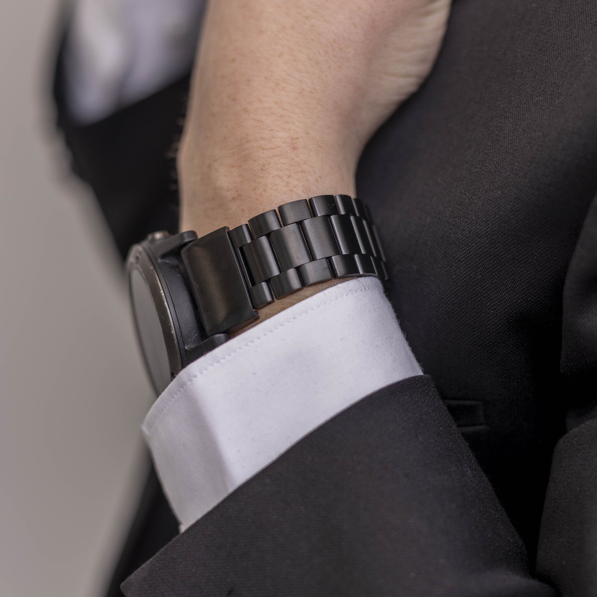 Garmin MARQ Steel Strap (Black)