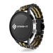 Correa de acero con establones Amazfit GTR 2 (negro/oro)