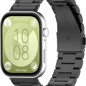 Huawei Watch Fit 4 Steel Strap (Black)