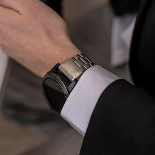 Correa acero Garmin Epix Pro (Gen 2) 51mm (plata)