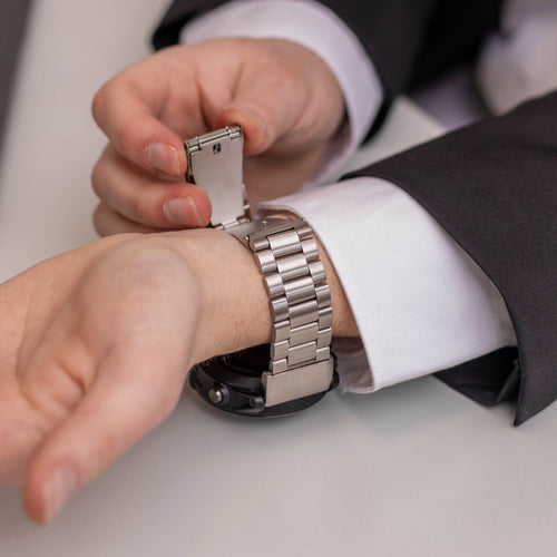 Correa acero Garmin Epix Pro (Gen 2) 51mm (plata)