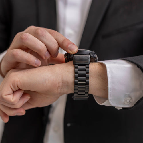 Garmin Epix Pro (Gen 2) 51mm Steel Strap (Black)