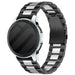 Correa acero Garmin Vivoactive 4 (negro/plateado)
