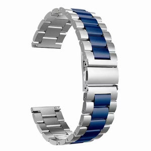 Correa acero Amazfit Bip 5 (plateado/azul)