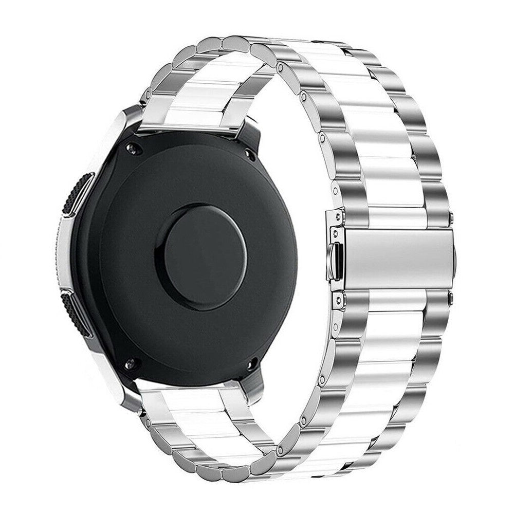 Correa acero Amazfit GTR Mini (plateado/blanco)