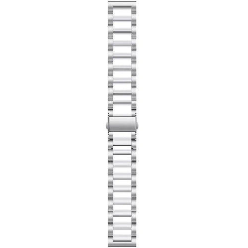 Correa acero Withings ScanWatch Nova (plateado/blanco)