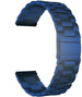 Correa reloj 20mm acero - universal (azul)