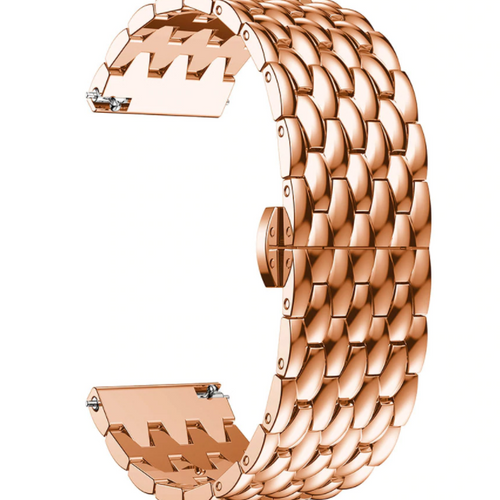 Correa acero 'Dragon' Huawei Watch GT 5 - 46mm (rosa dorado)