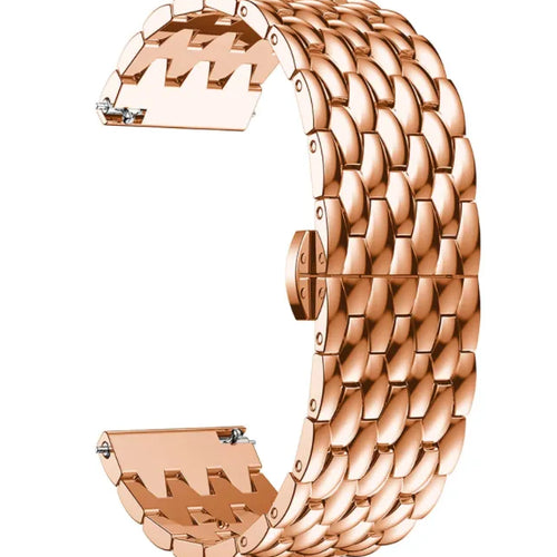 Correa dragon acero ICE Smart TKS Rectangular 1.41 (oro rosado)