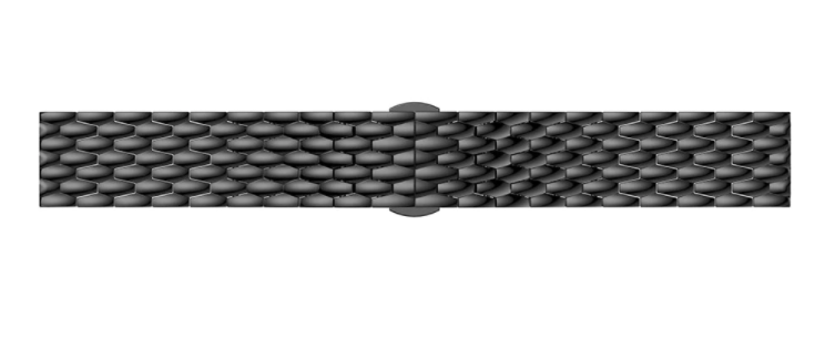 Correa acero 'Dragon' CMF Watch Pro 2 (negro)