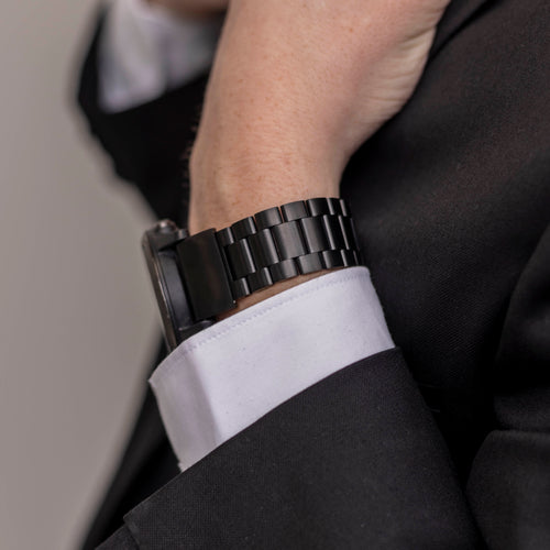 Bandz Garmin Epix Pro (Gen 2) 51mm Steel Strap 'Classic' (Black)