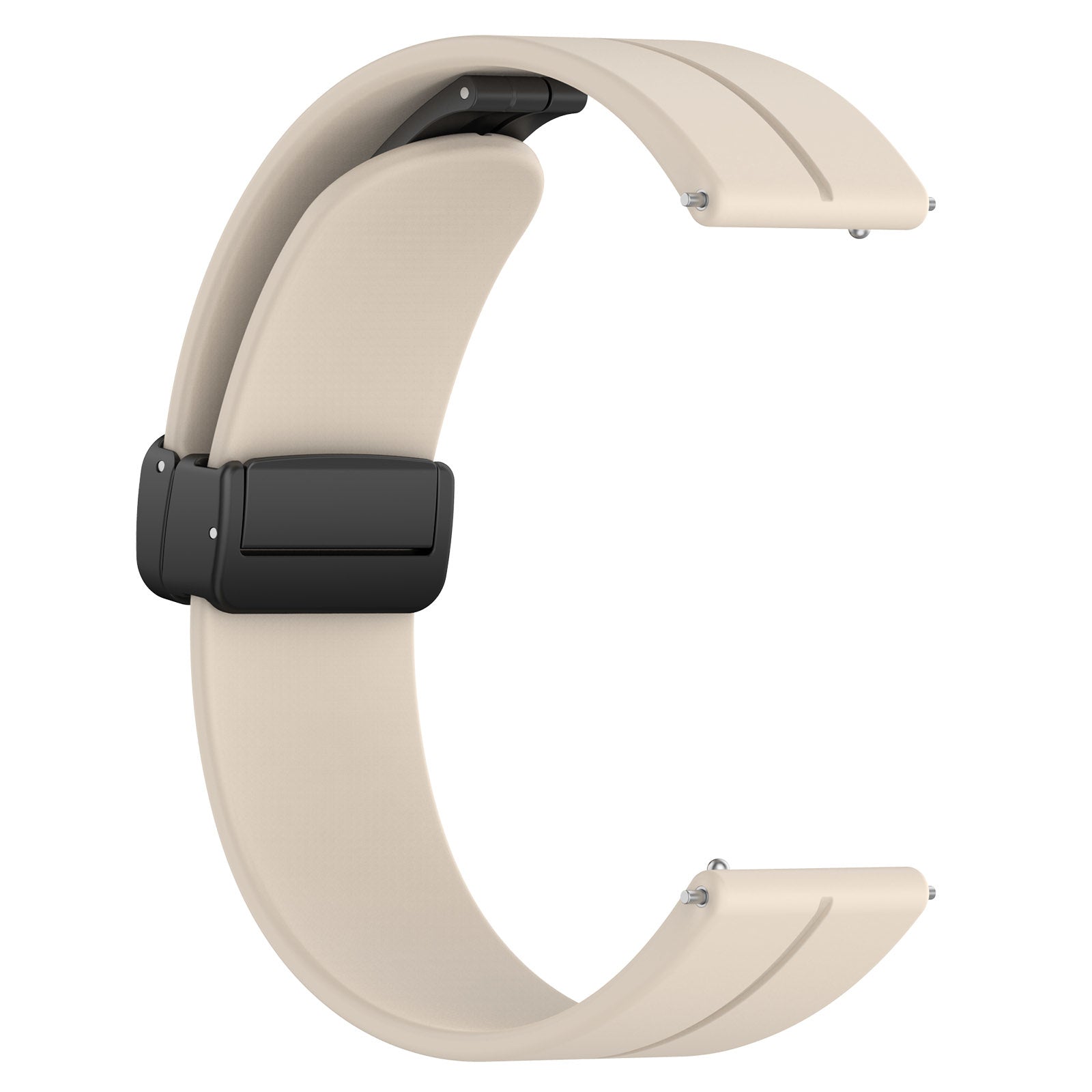 Correa silicona con hebilla Withings Steel HR Sport (blanco estrella)