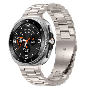 Correa acero Samsung Galaxy Watch 8 Classic (blanco estrella)