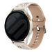 Correa silicona 'Flores' Amazfit GTS 3 (blanco estrella/beige)