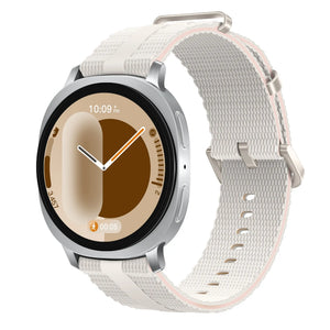 Correa activa silicona Samsung Galaxy Watch 9 - 44mm (blanco estrella)