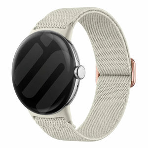 Google Pixel Watch 3 - 41mm Elastic Strap (Starlight)