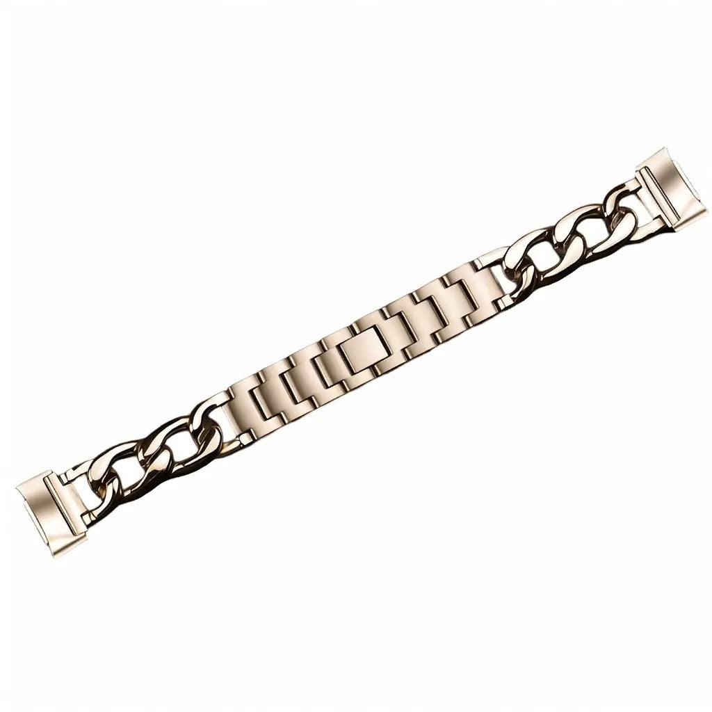 Correa cadena de acero Fitbit Charge 6 (blanco estrella)