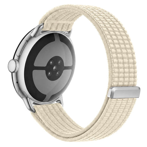 Google Pixel Watch 4 - 41mm Ultra Thin Nylon Strap (Starlight)