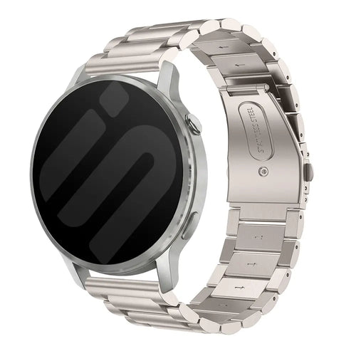Correa acero Garmin Forerunner 170 (blanco estrella)