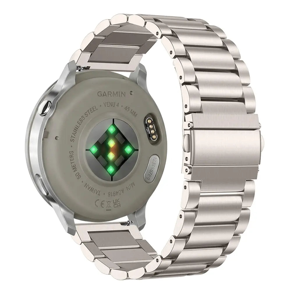 Correa acero Garmin Forerunner 170 (blanco estrella)