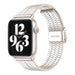 Correa acero inoxidable Apple Watch (blanco estrella)