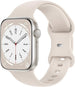 Correa silicona Apple Watch (blanco estrella)