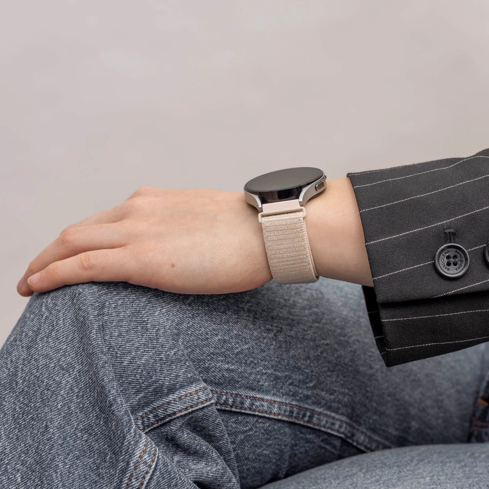 Garmin Vivomove 3 Nylon Strap (Starlight)