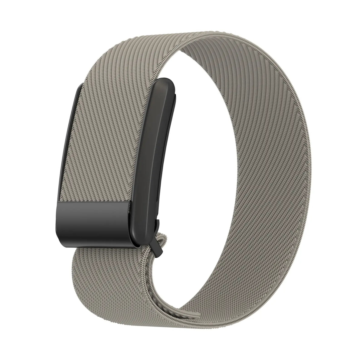 Knitted Nylon Strap, stone grey