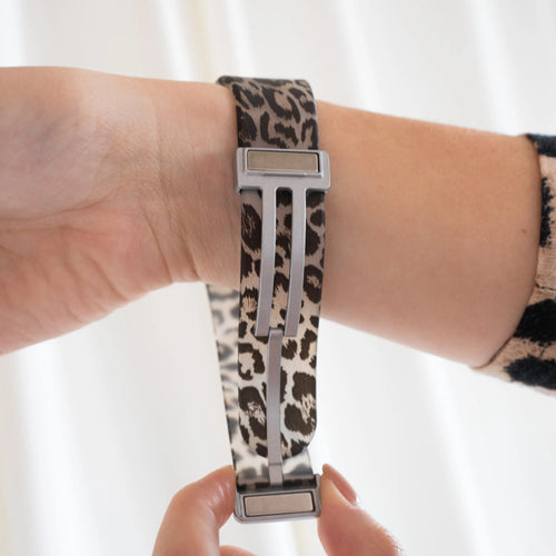 Leopardo despejado Samsung Galaxy Watch 5 40 mm Correa magnética
