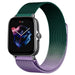 Correa milanese Amazfit GTS 3 (morado/verde)