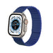 Correa silicona magnética Apple Watch Ultra (azul)